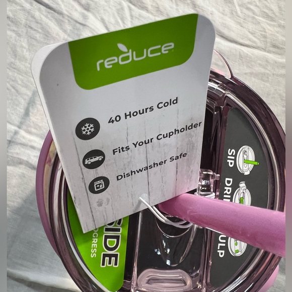 40 oz  Insulated Tumbler with Handle - Picture 4 of 11